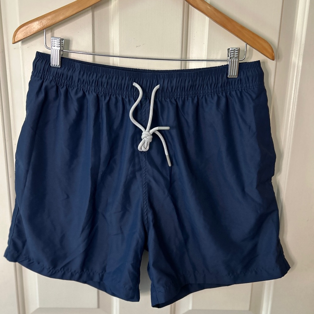 Retromarine 5.5 inch swim shorts with Drawstring size large